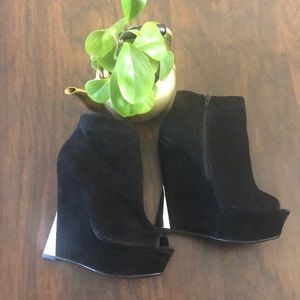 Embellished Zippered Booties